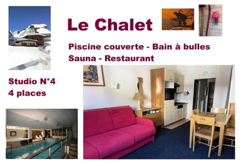 Le Chalet - Piscine - Studio pour 4 Personnes MAE-2843