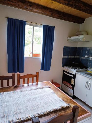 Køkken eller tekøkken på Nuestro Lugar