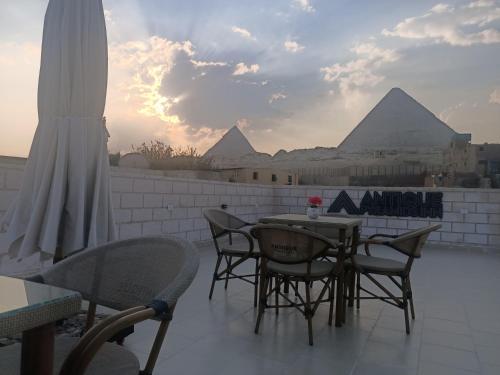 Antique Pyramids View