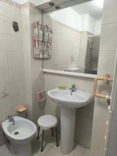 Et badeværelse på Blue House