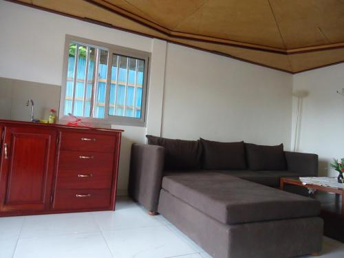 Ein Sitzbereich in der Unterkunft Executive Suites & Apartments - VIP Services