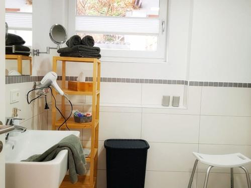 Koupelna v ubytování 4 in the Linder holiday home