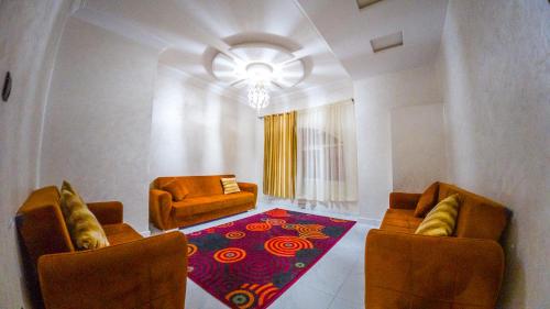 Posezení v ubytování Appartements hôteliers Hayat