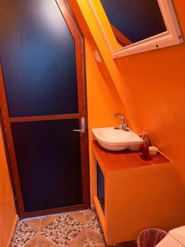 Koupelna v ubytování Cabañas D Güereo By GEstores