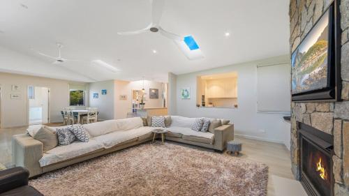 Et tv og/eller underholdning på Coastal Soul - Pearl Beach