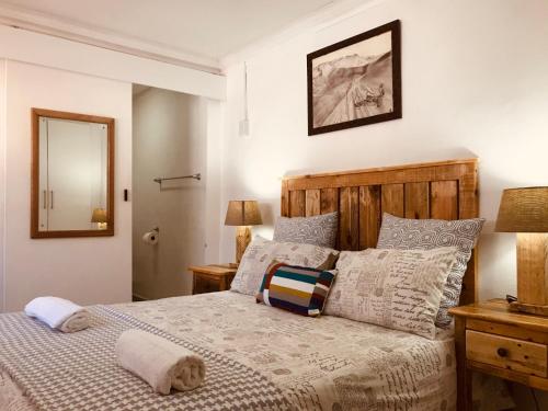 Ένα ή περισσότερα κρεβάτια σε δωμάτιο στο MELJAA GROUP Guesthouse