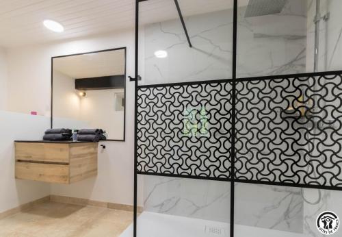 Et badeværelse på Castel ginest