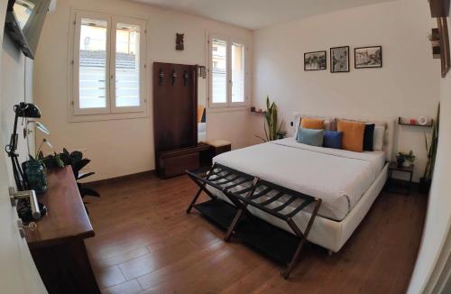 Postel nebo postele na pokoji v ubytování Chez Nous