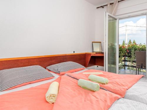 Postel nebo postele na pokoji v ubytování Selak Apartments