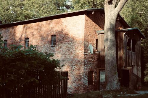 Bygningen som feriehuset ligger i