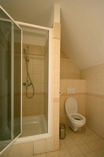 Kúpeľňa v ubytovaní Ubytovanie Biely Dom