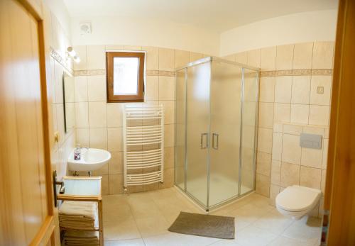 Ein Badezimmer in der Unterkunft Slánských Statek