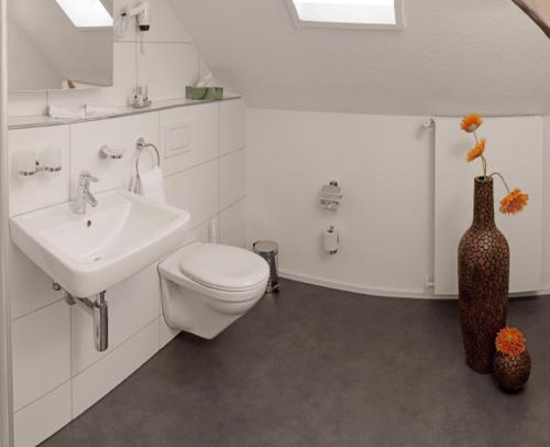 Et badeværelse på Gasthaus Bären Kölliken