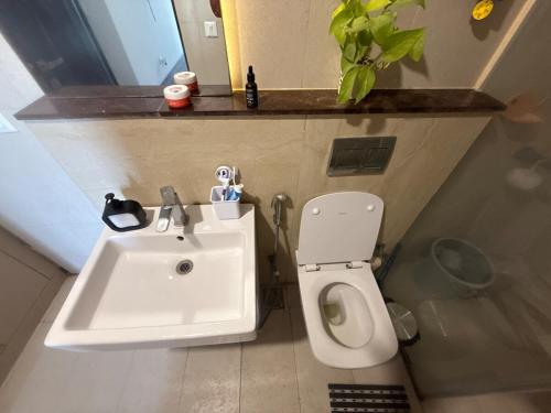 Koupelna v ubytování 2BHK River view Apartment and City view