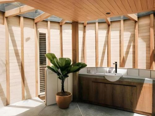 Et badeværelse på Blackbird Hotel Bandung