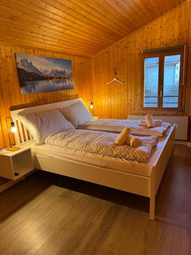 Postel nebo postele na pokoji v ubytování Valley Apartment