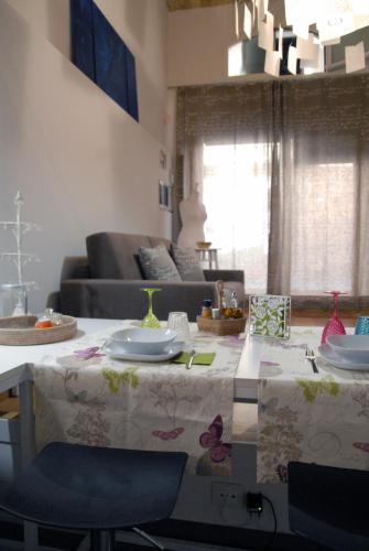 Posezení v ubytování Loft 17
