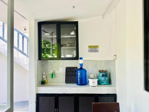 Nhà bếp/bếp nhỏ tại Olliz Huvila