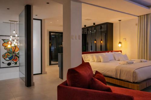 Ένα ή περισσότερα κρεβάτια σε δωμάτιο στο Tarragona