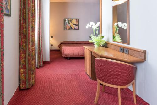 Гостиная зона в Idea Hotel Piacenza