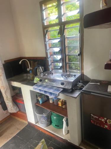 Køkken eller tekøkken på Kwa Nzeu