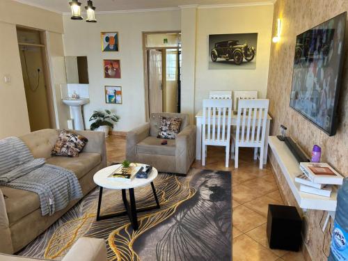 Et opholdsområde på LUX HOMES&CaR RENTALS