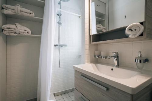 Koupelna v ubytování Casa Laret 6