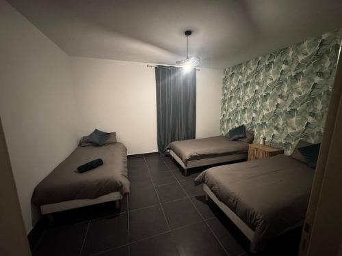 Ein Sitzbereich in der Unterkunft Villa Pampa Aix-en-Provence