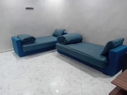 Een zitgedeelte bij Résidence Atlantic