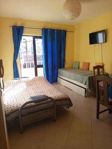 Llit o llits en una habitació de Appartamento Gianni