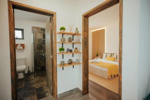 Et badeværelse på Summer of hope villa