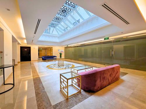 Posezení v ubytování Asma Hotel Al Barsha