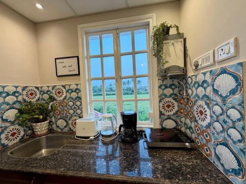 Køkken eller tekøkken på Villa Marina -By The Beach Goa