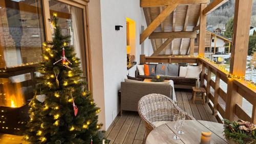 Et opholdsområde på Flocons de Megève