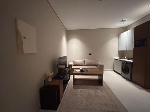 Køkken eller tekøkken på هيلز للشقق المخدومة