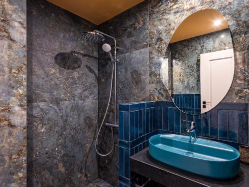 Et badeværelse på Къща за гости - Volpe new guesthouse