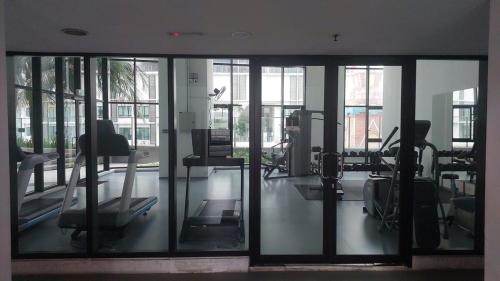 Fitness centrum a/nebo fitness zařízení v ubytování NEW UNIT!! Super Cozy 2-Bedroom Family & Kid-FriendlyIFree WIFI&ParkingI i-City Shah Alam