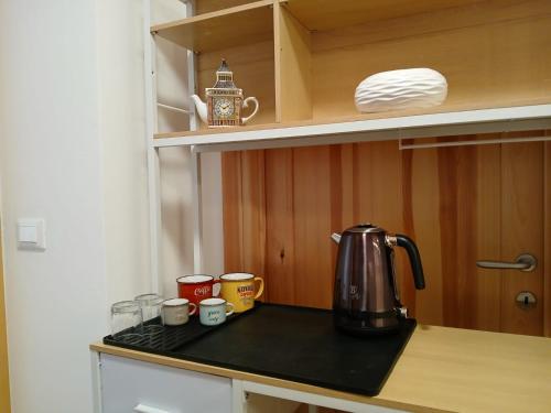 Køkken eller tekøkken på Comelico CasaVacanza