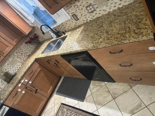 Küche/Küchenzeile in der Unterkunft Honey Home