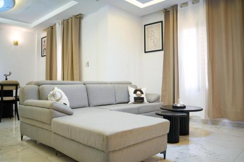 Een zitgedeelte bij Mandys Guest House