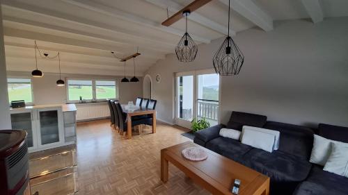 Et opholdsområde på Ferienhaus Christiane