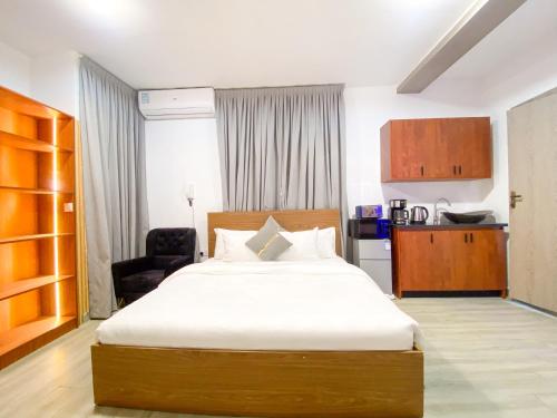 En eller flere senge i et værelse på EK'sPEAK