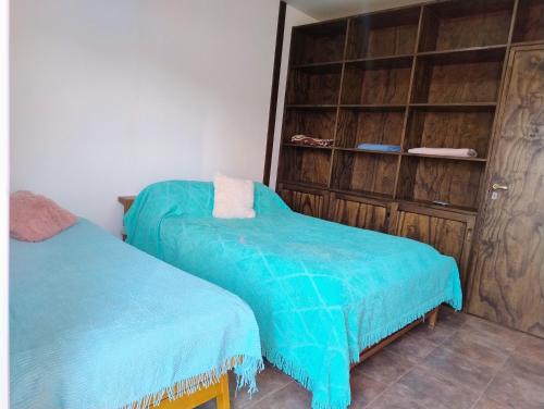 Postel nebo postele na pokoji v ubytování Haus Eldorado