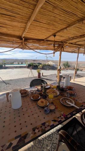 Balkón nebo terasa v ubytování Arabian Desert Home