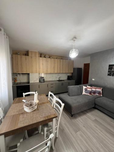 Køkken eller tekøkken på Azure Coast Apartament