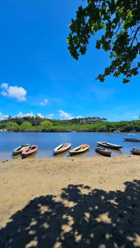 Naturlandskabet i nærheden af villaen