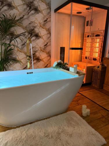 Salle de bains dans l'établissement Ama Esclusive Spa Florence