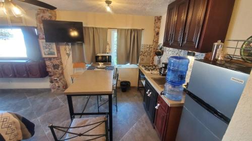 Kuchyň nebo kuchyňský kout v ubytování Casa Cantú A y D