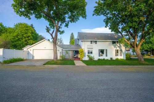 Bygningen som feriehuset ligger i