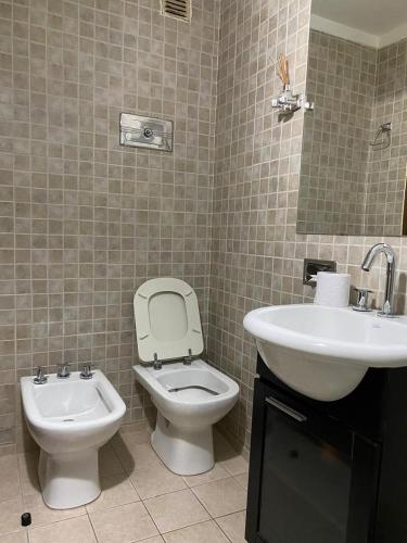 Et badeværelse på RivadaviaApart